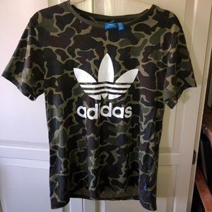 Adidas Camo shirt